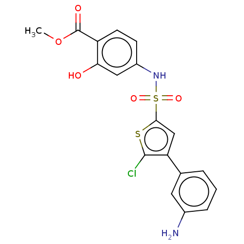 Chemical structure of BindingDB Monomer ID 267016