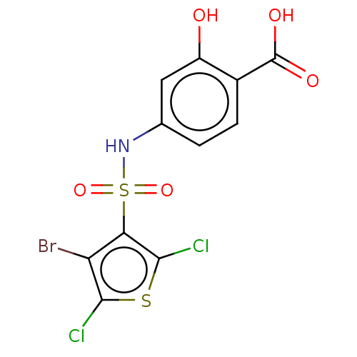 Chemical structure of BindingDB Monomer ID 267025