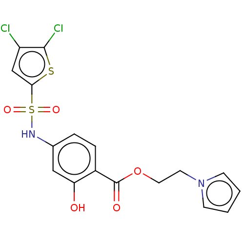 Chemical structure of BindingDB Monomer ID 267054