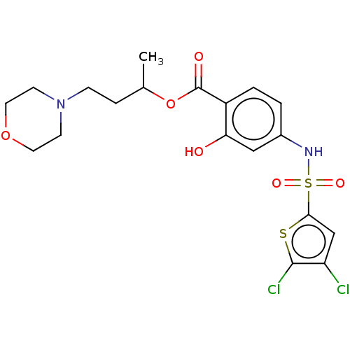 Chemical structure of BindingDB Monomer ID 267063