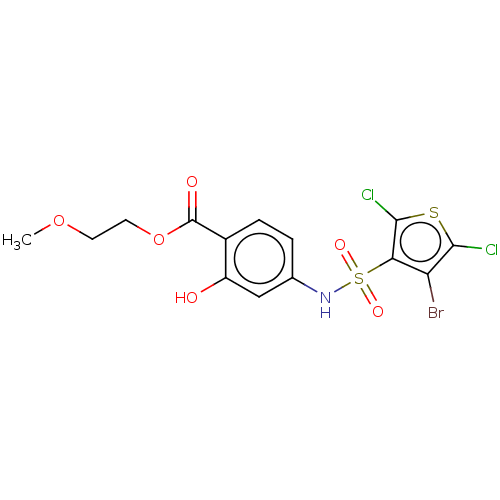 Chemical structure of BindingDB Monomer ID 267067