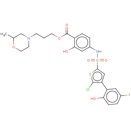 Chemical structure of BindingDB Monomer ID 267074