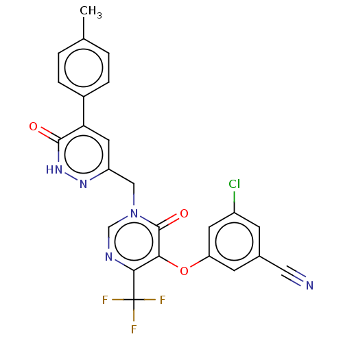 Chemical structure of BindingDB Monomer ID 267254