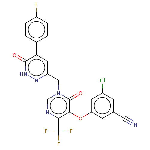 Chemical structure of BindingDB Monomer ID 267300