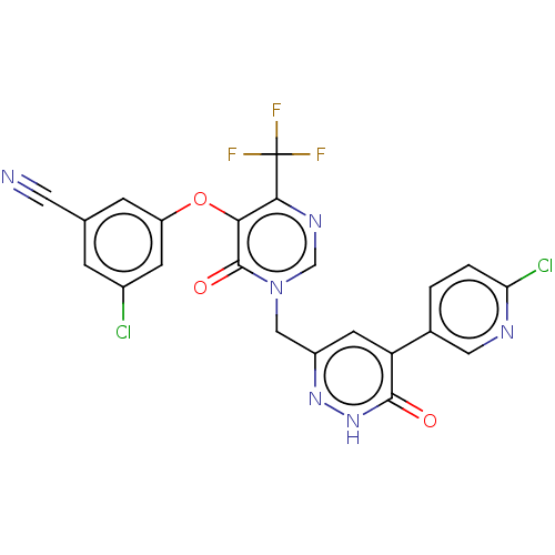 Chemical structure of BindingDB Monomer ID 267309