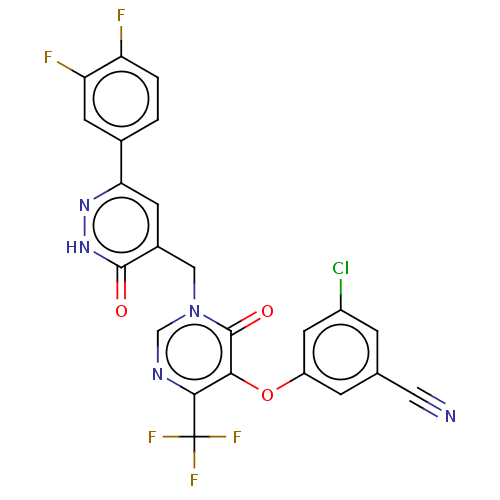 Chemical structure of BindingDB Monomer ID 267345