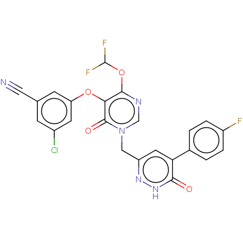 Chemical structure of BindingDB Monomer ID 267390