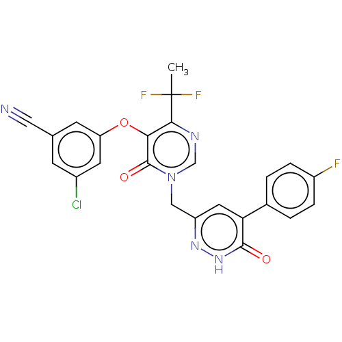 Chemical structure of BindingDB Monomer ID 267394