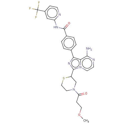 Chemical structure of BindingDB Monomer ID 267956