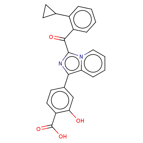 Chemical structure of BindingDB Monomer ID 268439