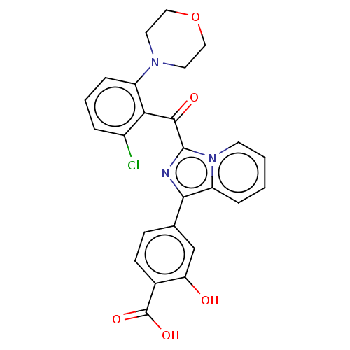 Chemical structure of BindingDB Monomer ID 268454
