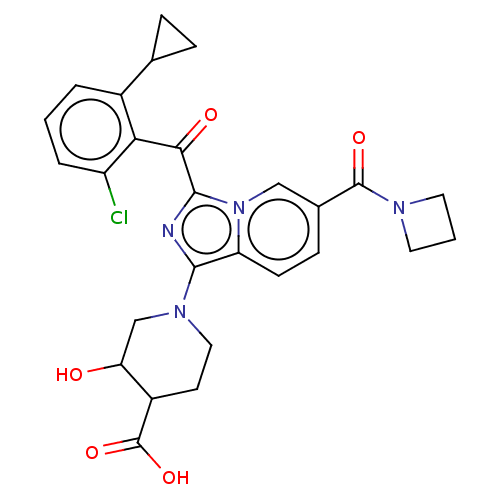 Chemical structure of BindingDB Monomer ID 268456