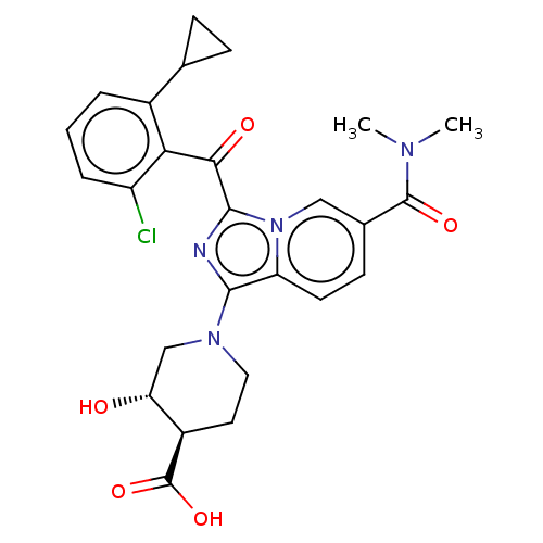Chemical structure of BindingDB Monomer ID 268457