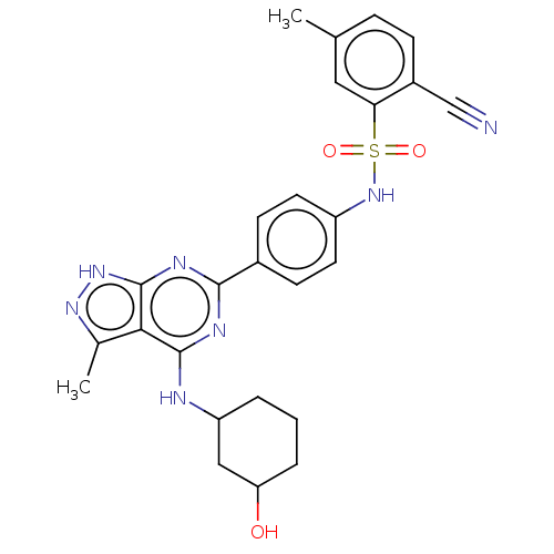 Chemical structure of BindingDB Monomer ID 268697