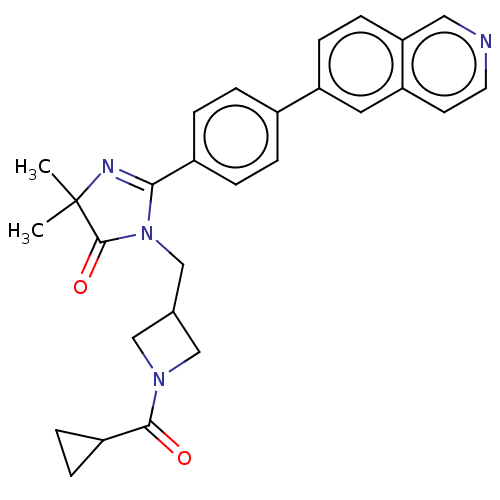 Chemical structure of BindingDB Monomer ID 269282