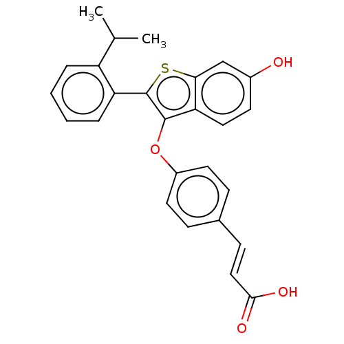 Chemical structure of BindingDB Monomer ID 269308