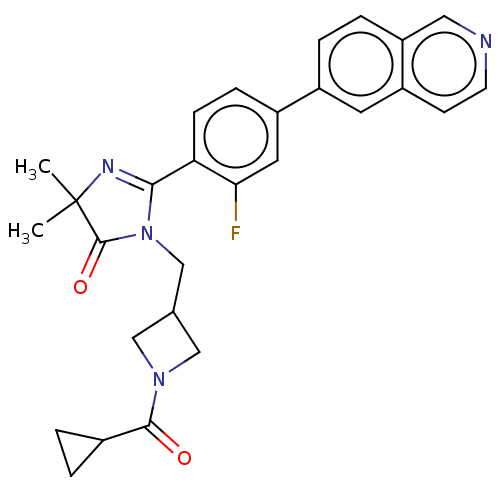 Chemical structure of BindingDB Monomer ID 269311