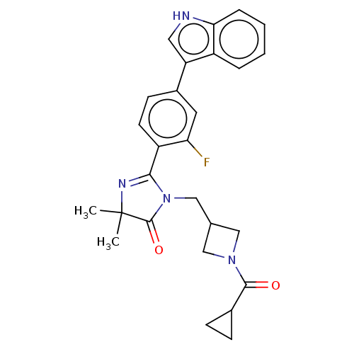Chemical structure of BindingDB Monomer ID 269317