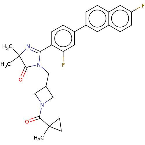 Chemical structure of BindingDB Monomer ID 269327