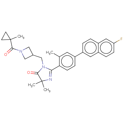 Chemical structure of BindingDB Monomer ID 269337