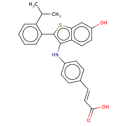 Chemical structure of BindingDB Monomer ID 269463