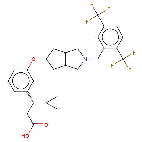 Chemical structure of BindingDB Monomer ID 270287