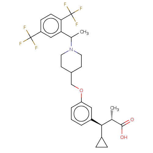 Chemical structure of BindingDB Monomer ID 270314