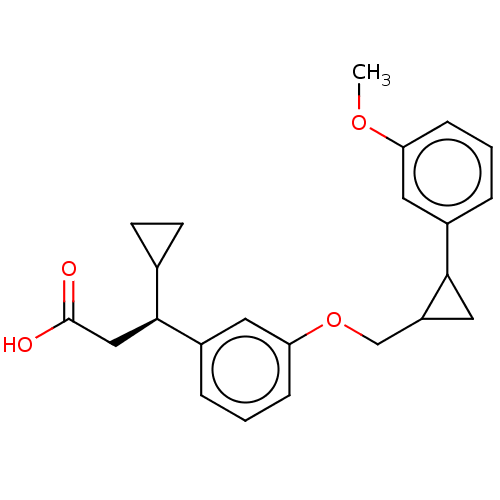 Chemical structure of BindingDB Monomer ID 270340