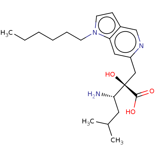 Chemical structure of BindingDB Monomer ID 271210