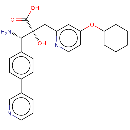 Chemical structure of BindingDB Monomer ID 271229