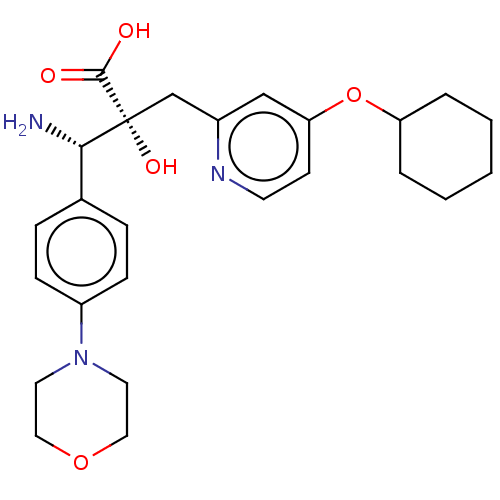 Chemical structure of BindingDB Monomer ID 271233