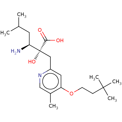 Chemical structure of BindingDB Monomer ID 271257