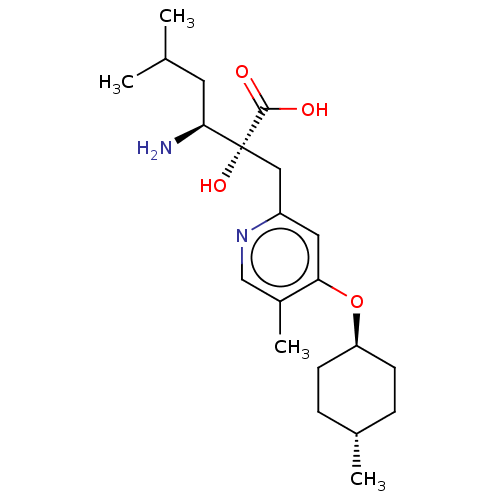 Chemical structure of BindingDB Monomer ID 271258