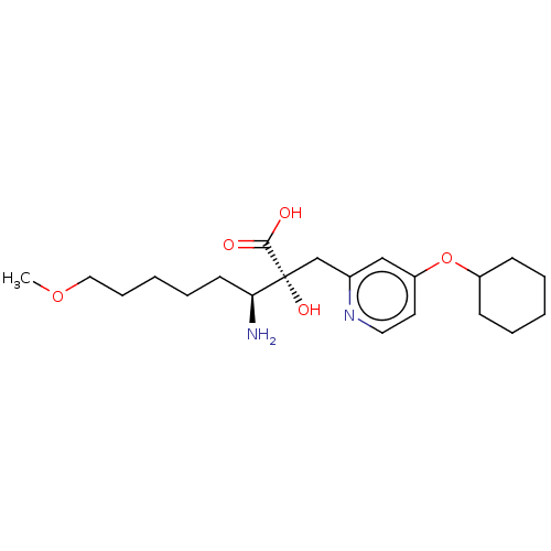 Chemical structure of BindingDB Monomer ID 271260