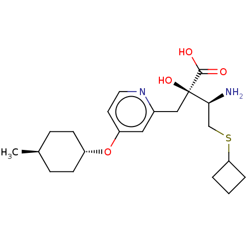 Chemical structure of BindingDB Monomer ID 271292