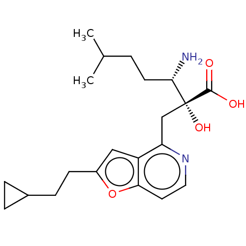 Chemical structure of BindingDB Monomer ID 271316