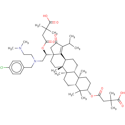 Chemical structure of BindingDB Monomer ID 271387