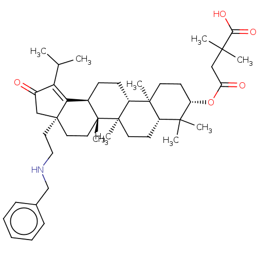 Chemical structure of BindingDB Monomer ID 271389