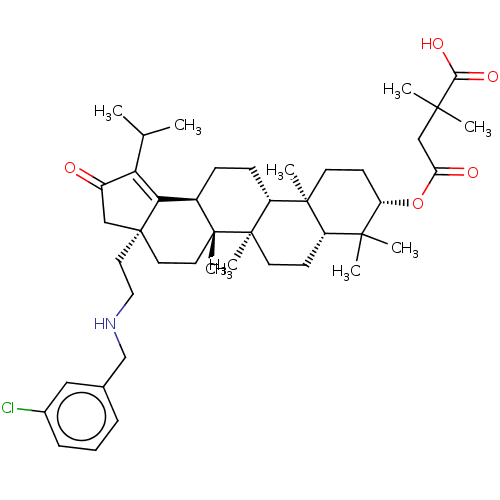 Chemical structure of BindingDB Monomer ID 271390
