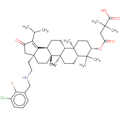 Chemical structure of BindingDB Monomer ID 271391