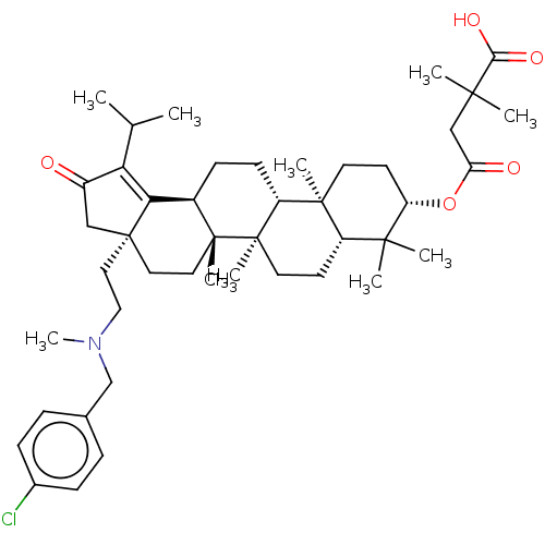 Chemical structure of BindingDB Monomer ID 271395