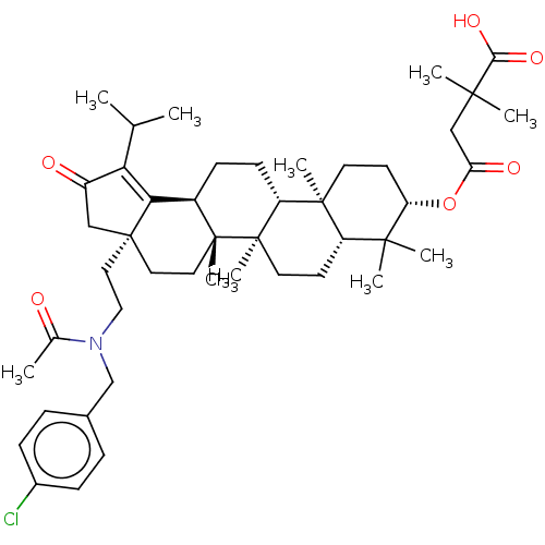 Chemical structure of BindingDB Monomer ID 271396