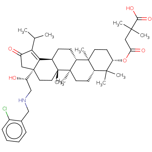 Chemical structure of BindingDB Monomer ID 271408