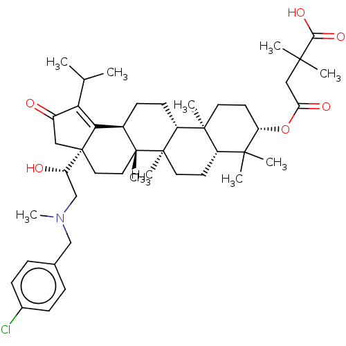 Chemical structure of BindingDB Monomer ID 271412