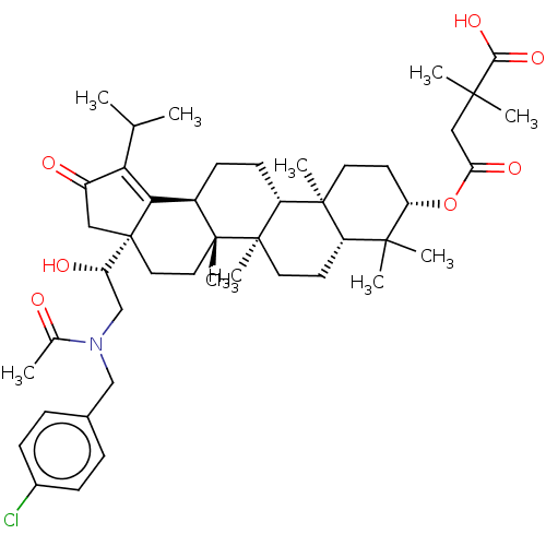 Chemical structure of BindingDB Monomer ID 271414
