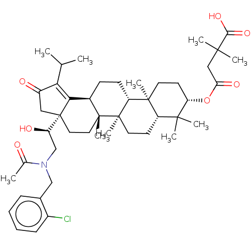 Chemical structure of BindingDB Monomer ID 271415