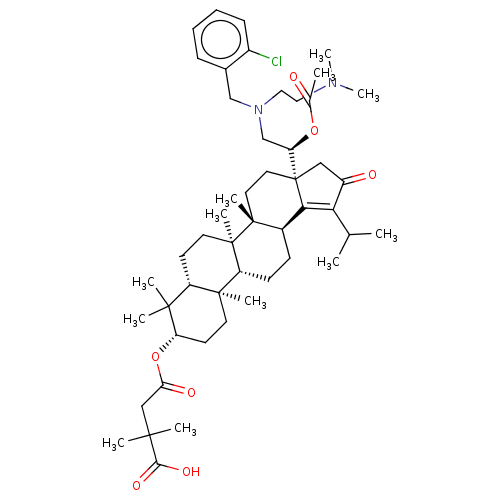 Chemical structure of BindingDB Monomer ID 271416