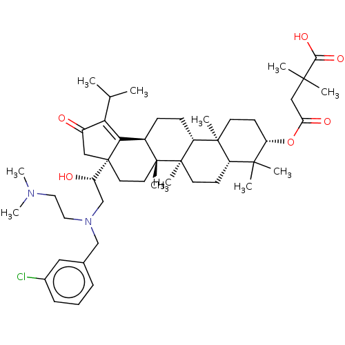 Chemical structure of BindingDB Monomer ID 271422