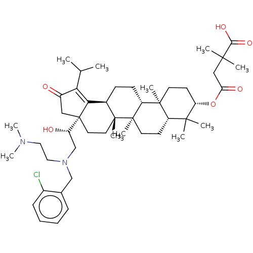 Chemical structure of BindingDB Monomer ID 271426