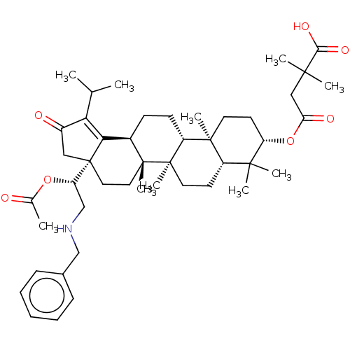 Chemical structure of BindingDB Monomer ID 271428